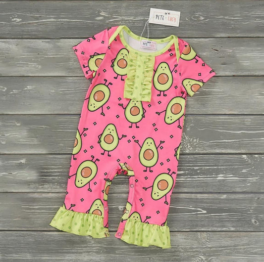 Adorable Avocado Romper